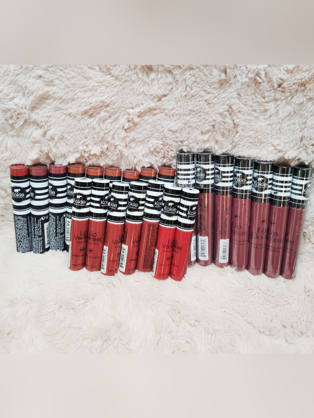 NEW!! 23 Pieces, Kokie Lip Bundle
